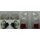 Kit fanaleria trasparente per fiat 500
