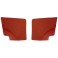 Panelli posteriori rossi F/R